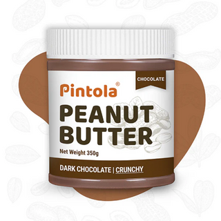 PINTOLA PEANUT BUTTER DARK CHOCOLATE CRUNCHY 350 GM 199