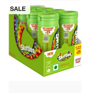 GREEN SKITTLES MRP 50 PACK OF 8