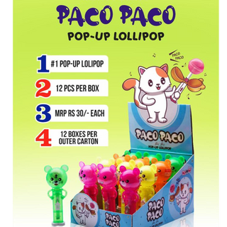 PACOPACO PopUP lollipop 12pc 22/pc MRP360