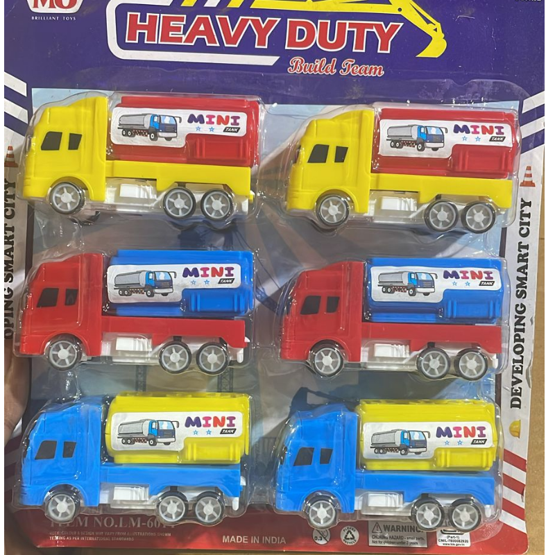 HEAVY DUTY BUILD TEAM SET OF 6 PCS