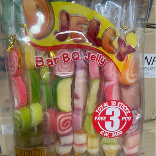 D JELLY BBQ STICK 15 STICKS