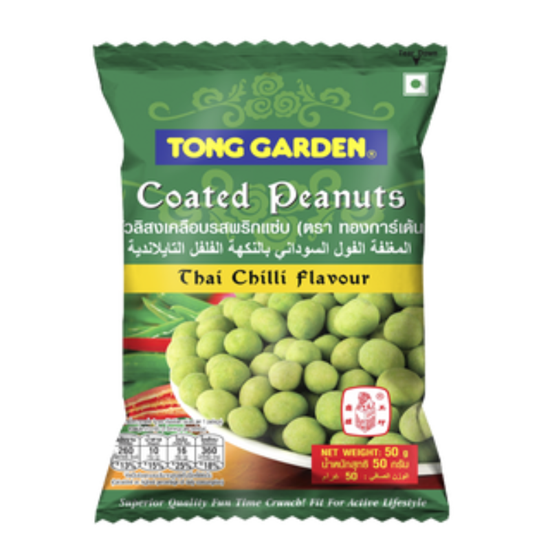 Tong Garden Thai Chilli Coated Peanuts, 45g MRP30 Main Image