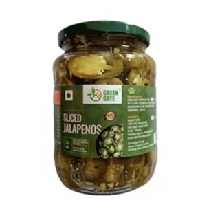 Green Gate Jalapenos Sliced in Brine, 680gm MRP150