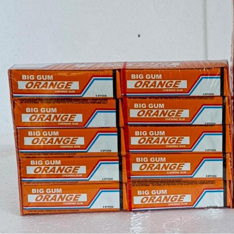 BIG GUM ORANGE 20 PCS -  Main Image