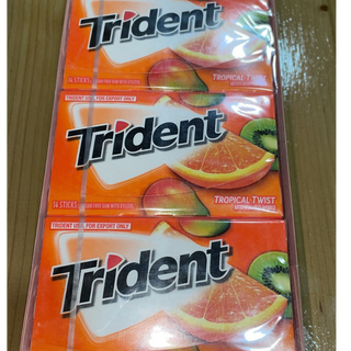 Trident TROPICAL 14 Sticks (Pack of 12) Sale1200~(Imported) (Cost you 71.67/pc) - Copy 1