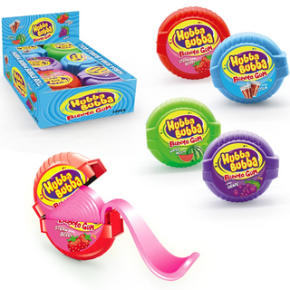 HUBBA BUBBA BUBBLE GUM ROLL 12 PC 