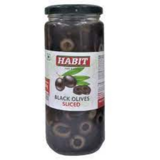 BLACK CUTTING  OLIVES 450 G 250 MRP - - Copy 1