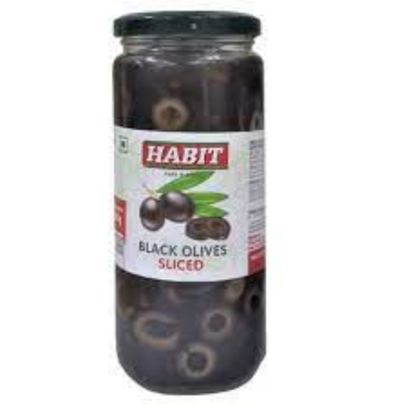 BLACK CUTTING  OLIVES 450 G 250 MRP - - Copy 1