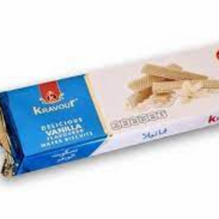 kravour waffers vanilla flavour 100 g 