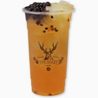 Passionfruit Green Tea with Tapioca & Jelly