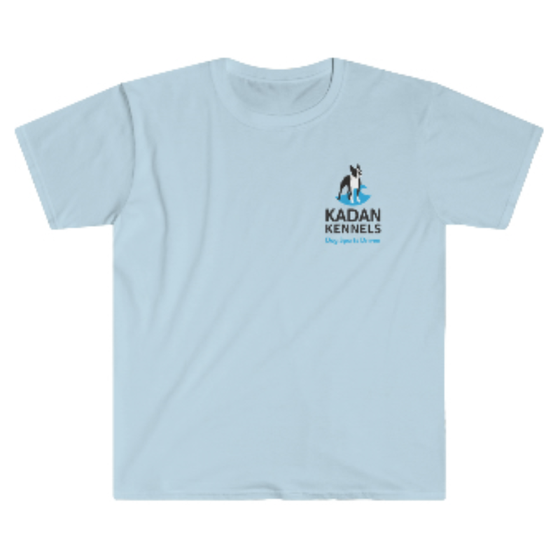 Blue Round Neck T-Shirts Main Image