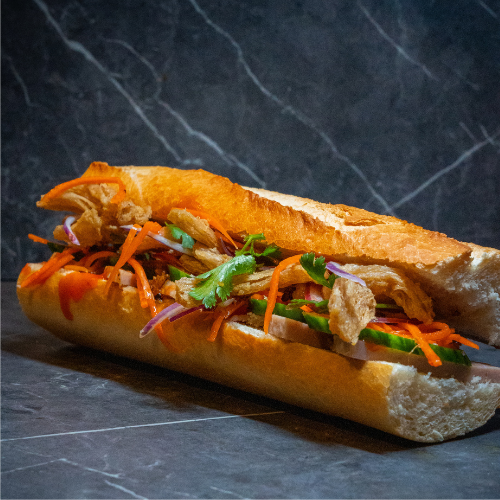 Banh mi végétarien (Sandwich vietnamien)