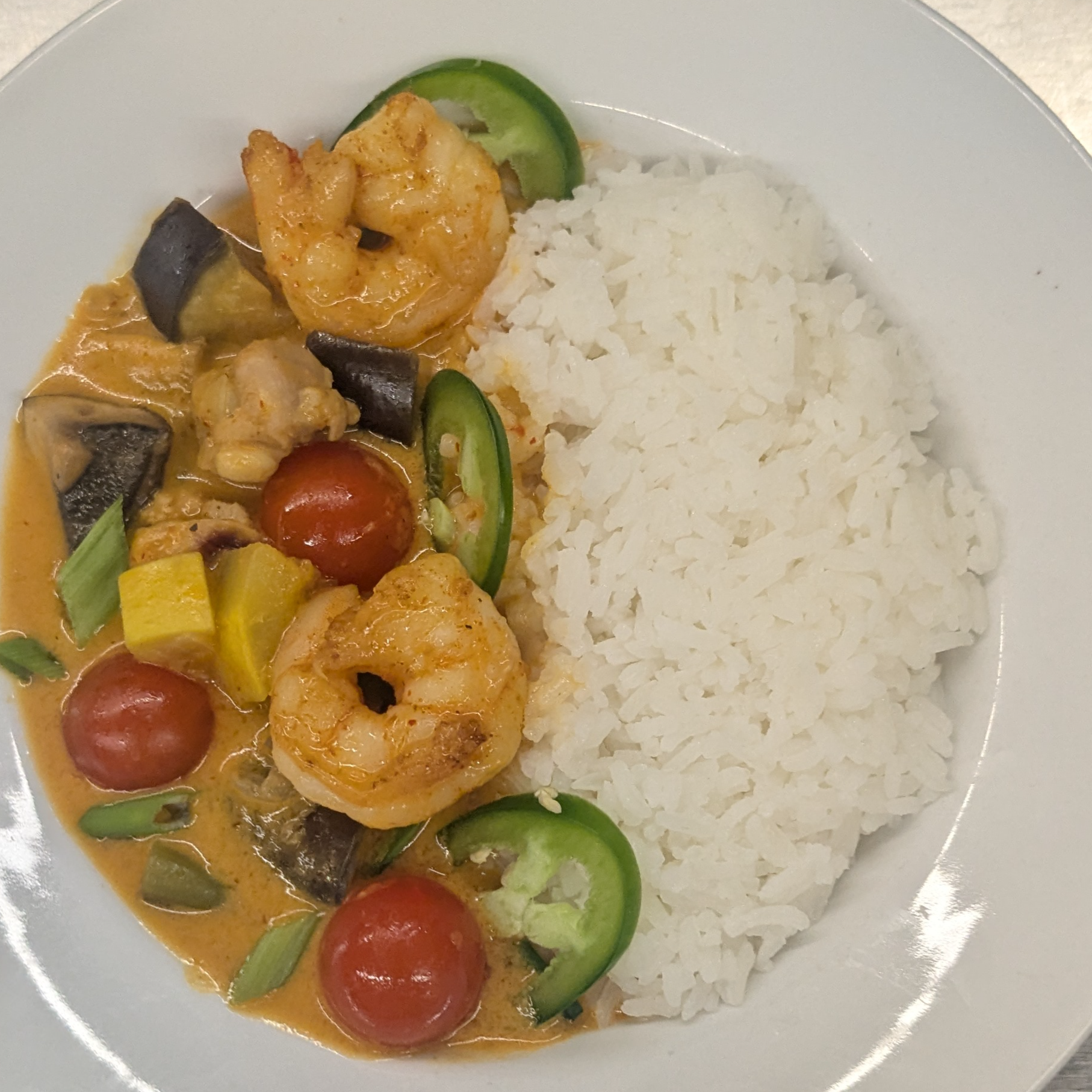 Fire Red Curry (Shrimp)