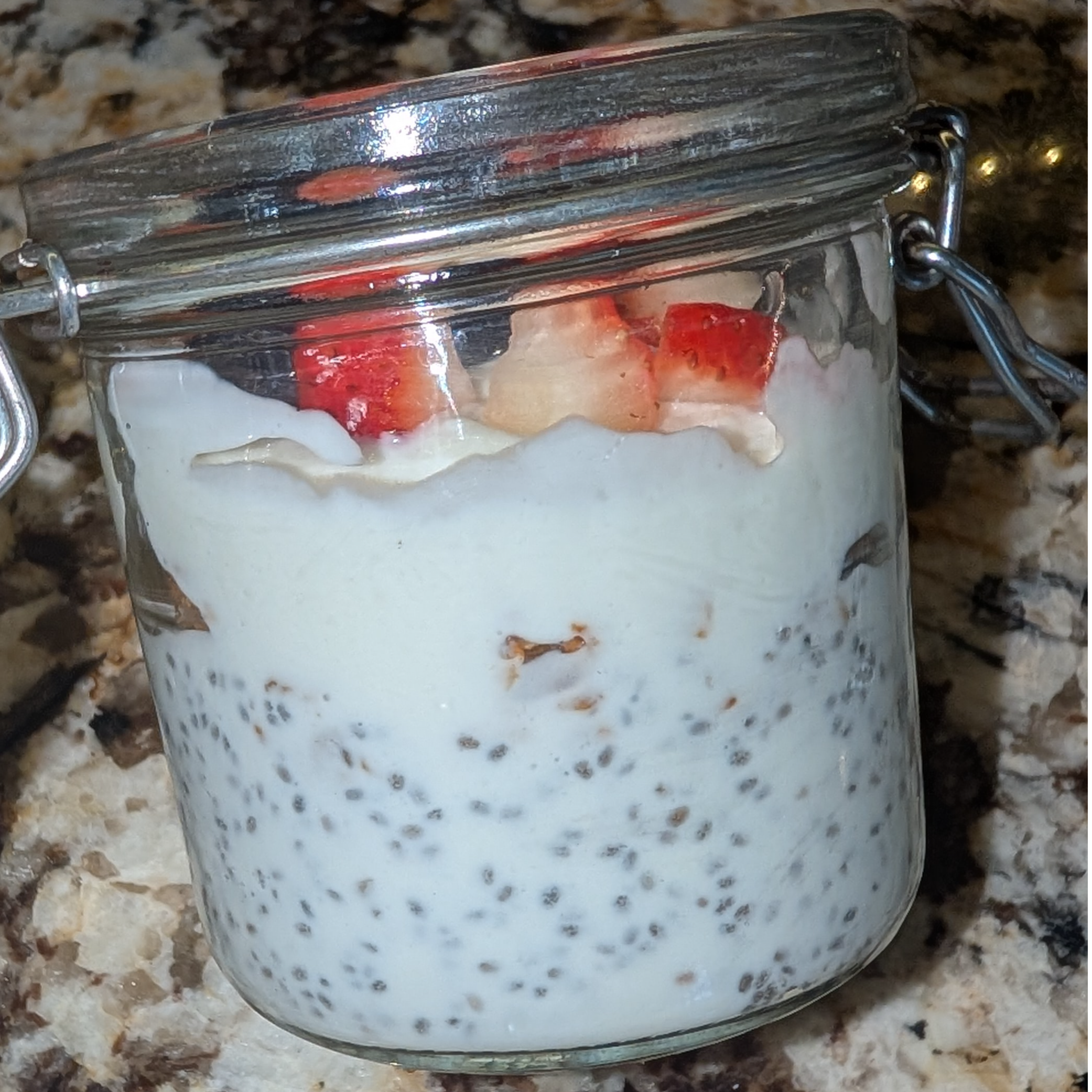 Yogurt Chia Parfait Jar