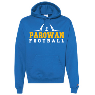 Blue Football Hoodie Sweatshirt Image
