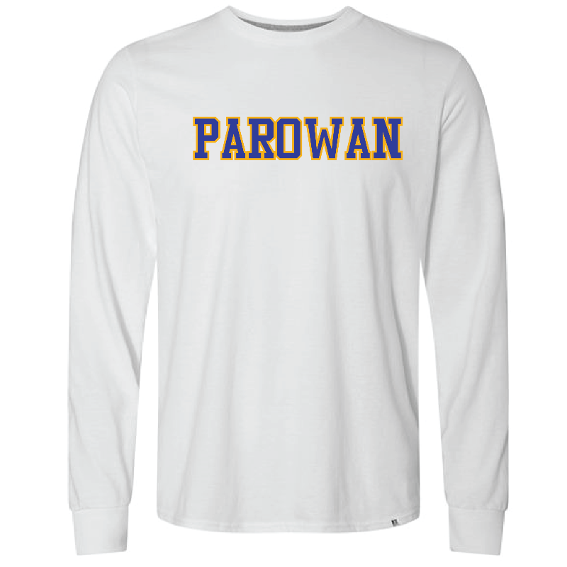 White Parowan Long Sleeve T-Shirt Large Image