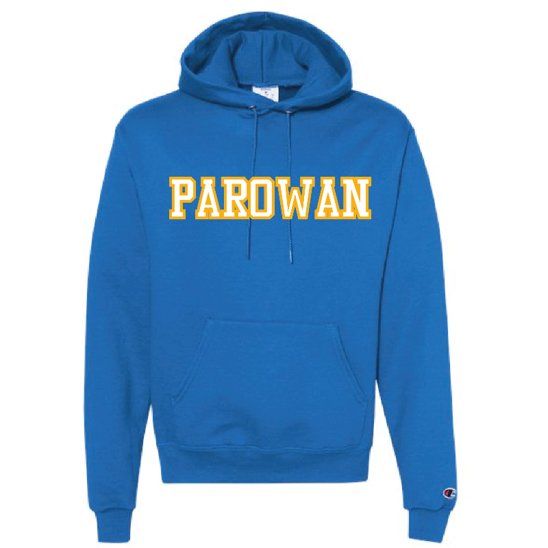 Blue Parowan Hoodie Sweatshirt Large Image
