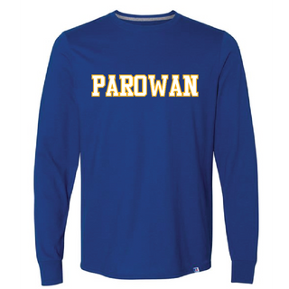 Blue Parowan Long Sleeve T-Shirt Image