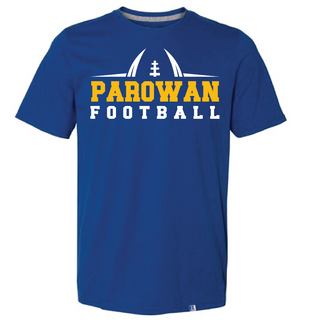 Blue Football T-Shirt Image