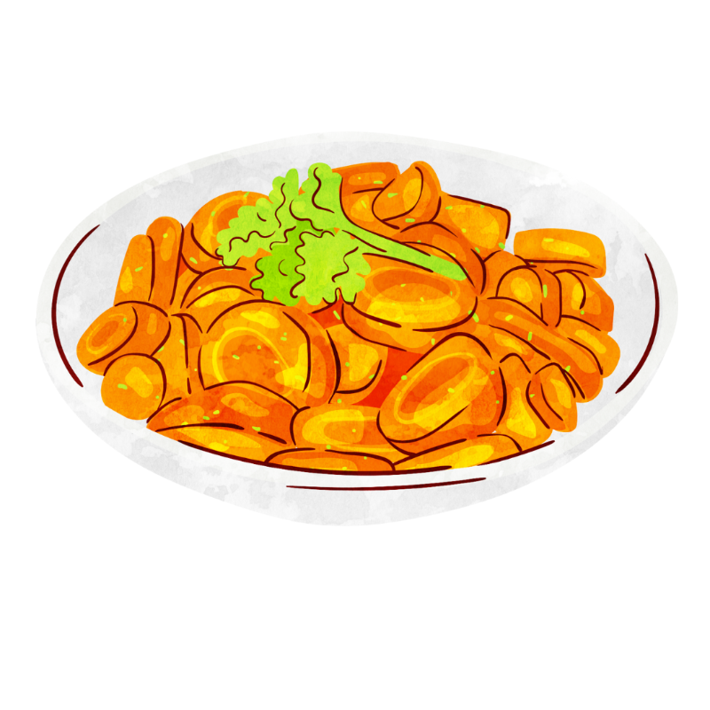 Side of Baked Carrots