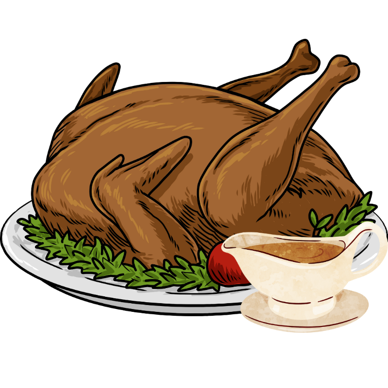 Christmas Roast Chicken & Gravy