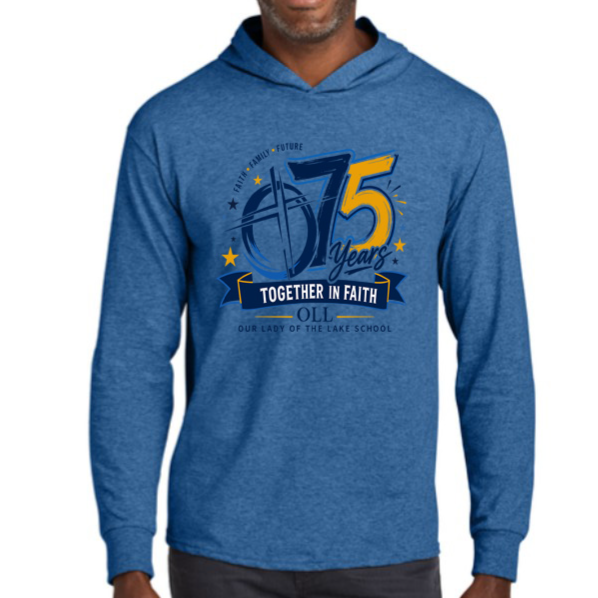 Jerzees Classics™ Unisex Cotton Long Sleeve Hooded T-Shirt