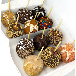 Chocoloate toffee apples