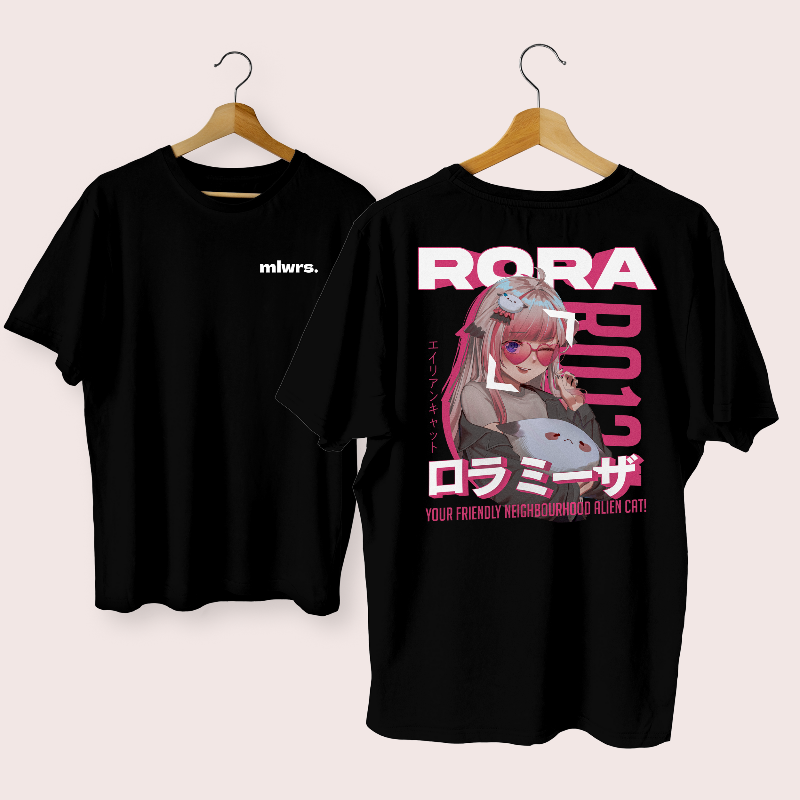 Black Oversized Tee Main Image