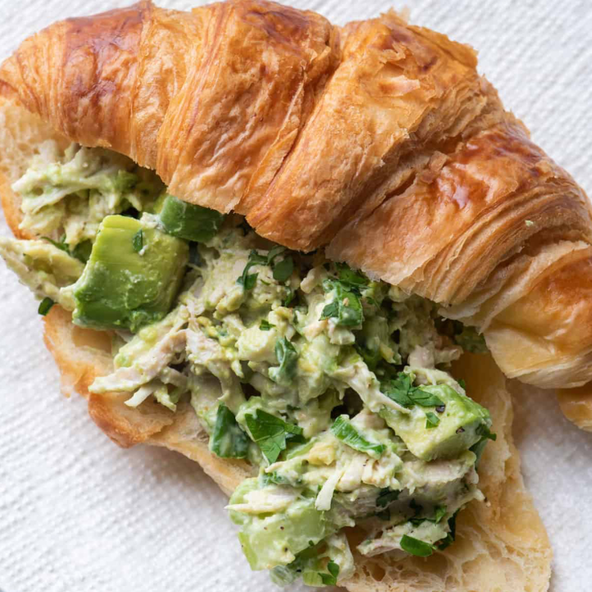 avocado chicken croissant  Main Image