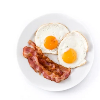 Side of Eggs and Bacon Image