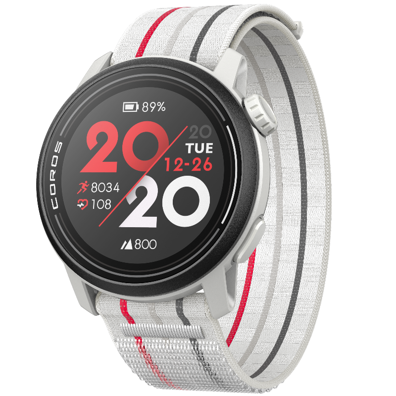 COROS PACE 3 White W/Nylon Band // WPACE3-WHT-N