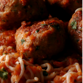 Italian Meatballs w/pasta