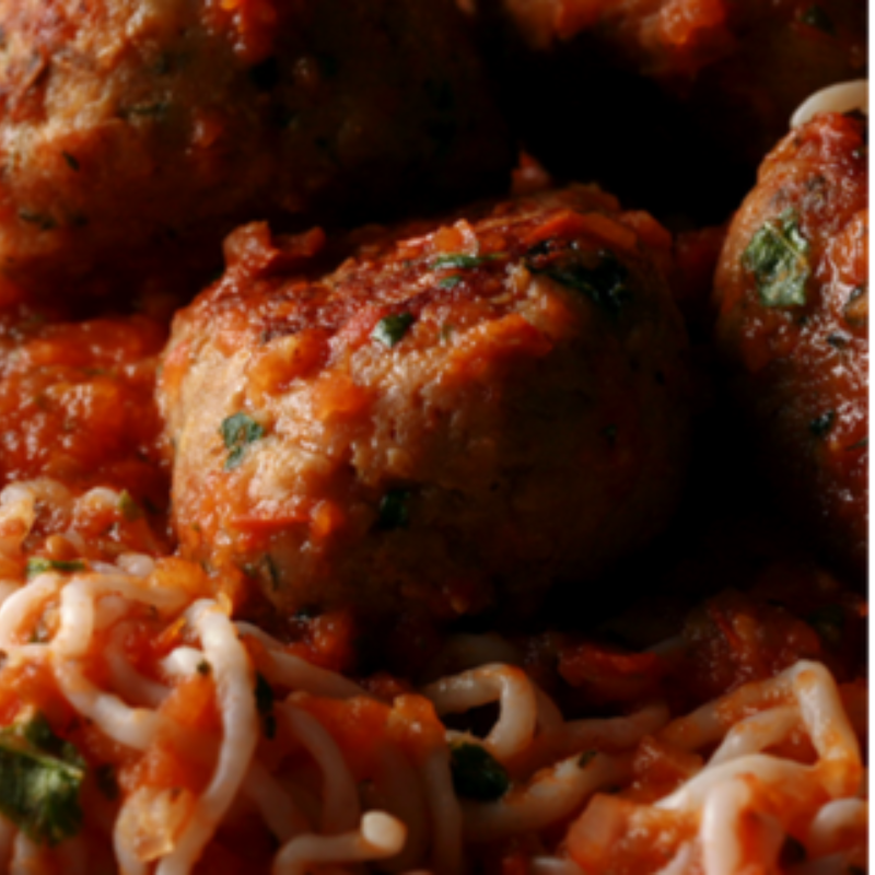 Italian Meatballs w/pasta Main Image