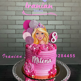 Barbie birthday cake