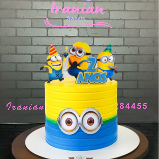 Minion birthday cake