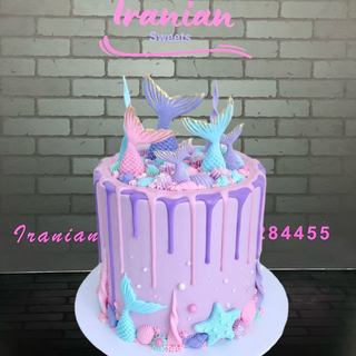 Mermaid 2 birthday cake