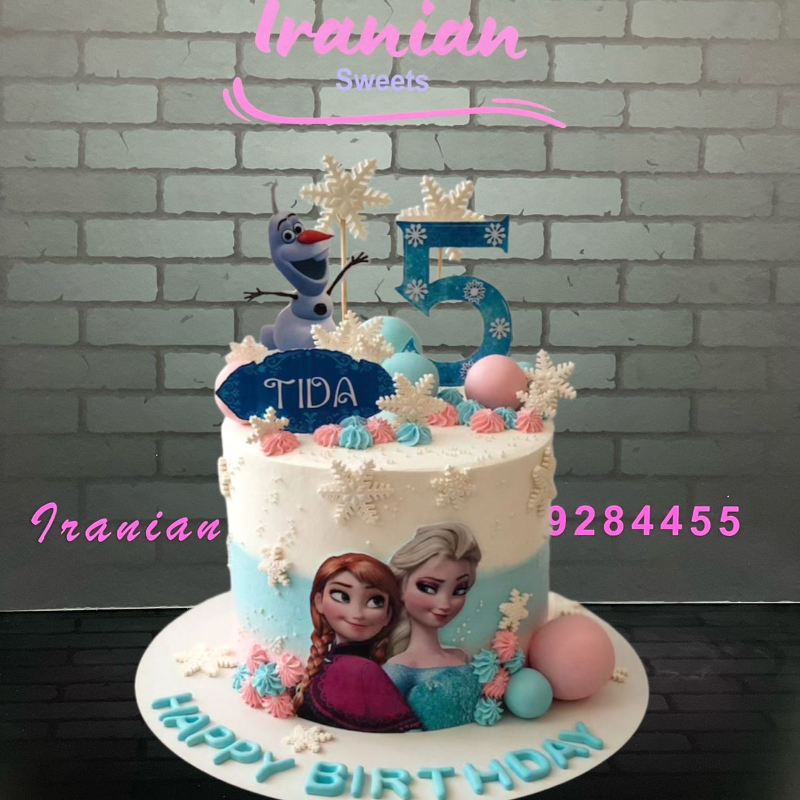 Frozen elsa birthday cake Main Image