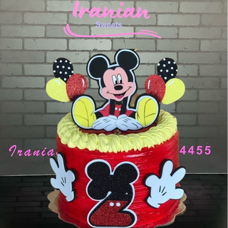 Mickey mouse birthday cake