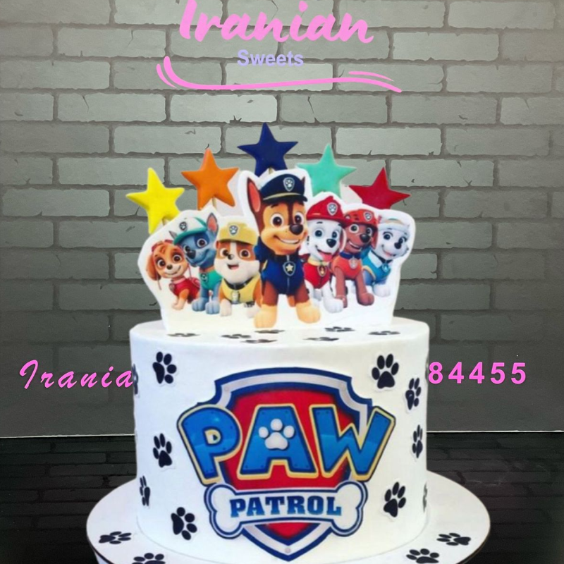 Paw patrol birthday cake Main Image