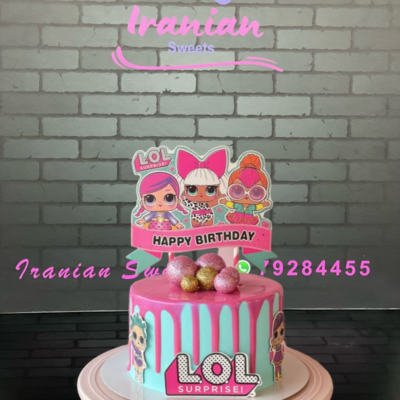 L O L  birthday cake Main Image