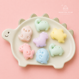 Happy Dinosaurs Mini Mantou