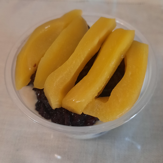 Mít Nếp Cẩm (Black Sticky Rice with Jackfruit)