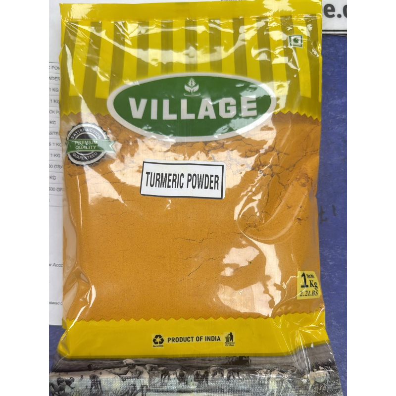 VILLAGE TURMERIC POWDER 500G