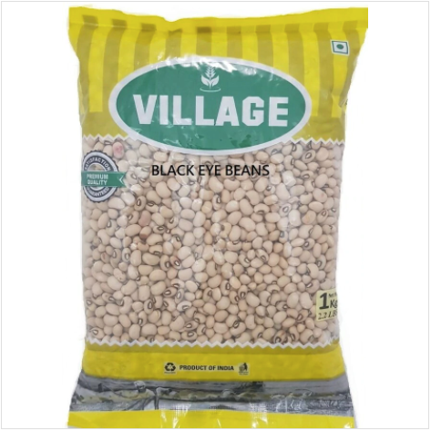VILLAGE BLAK EYED BEANS 1 KG