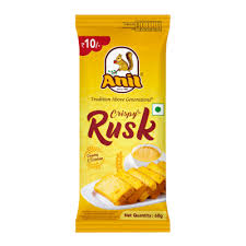 ANIL CRISPY RUSK 60G (PACK OF 4)