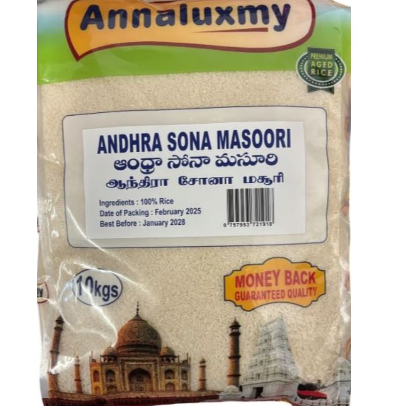 ANNALUXMY SONA MASOORI RICE 10KG