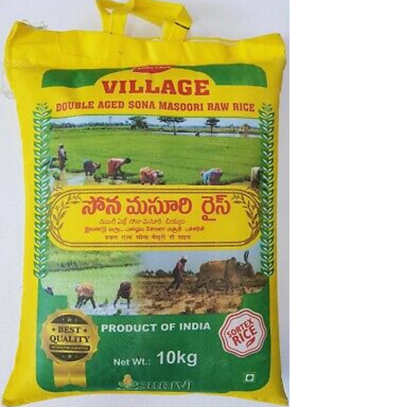 VILLAGE PREMIUM SONAMASOORI RICE 10KG