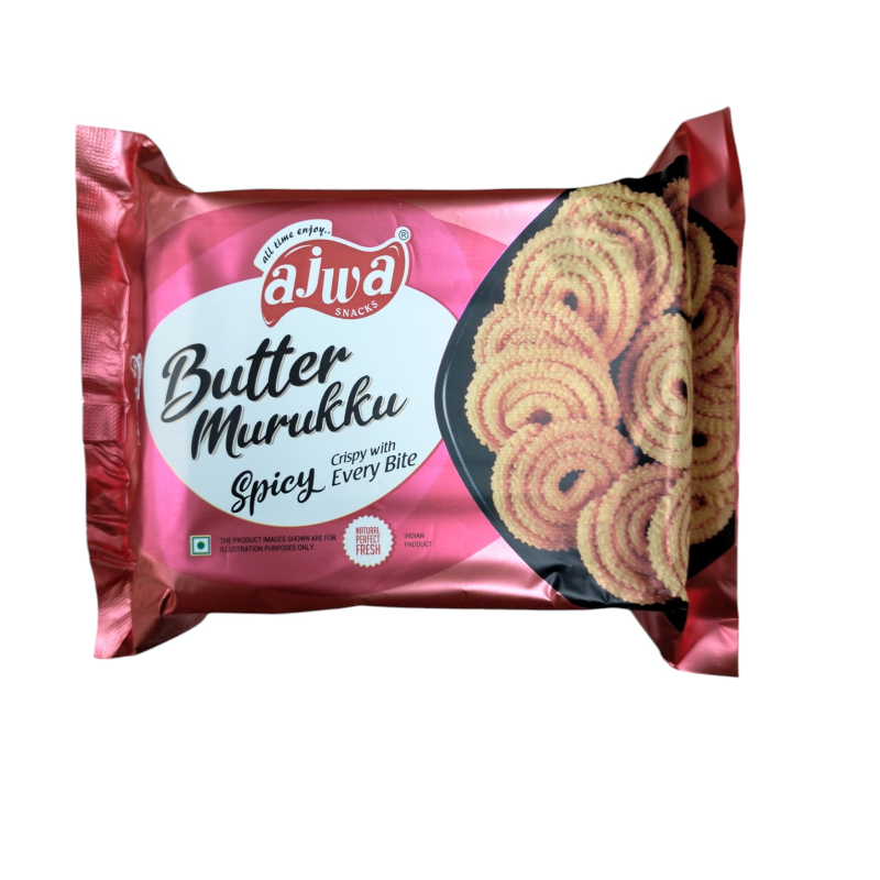 AJWA BUTTER MURUKKU SPICY 150G