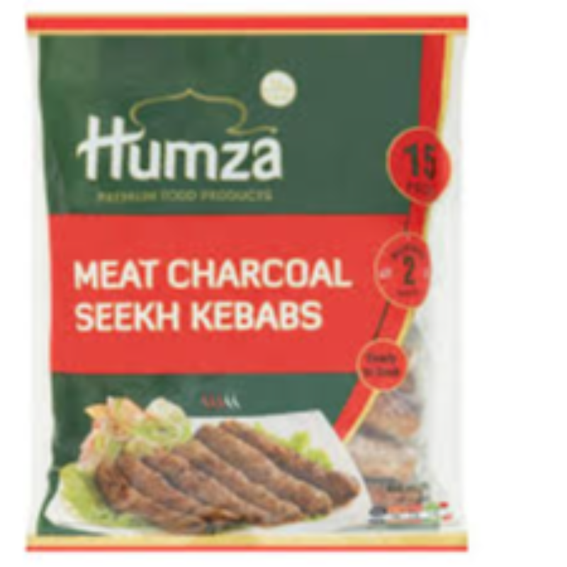 HUMZA MEAT CHARCOAL KEBAB 750G