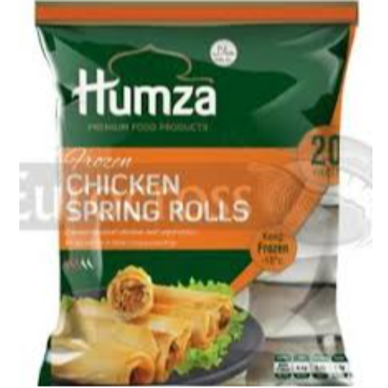 HUMZA CHICKEN SPRING ROLL 650G